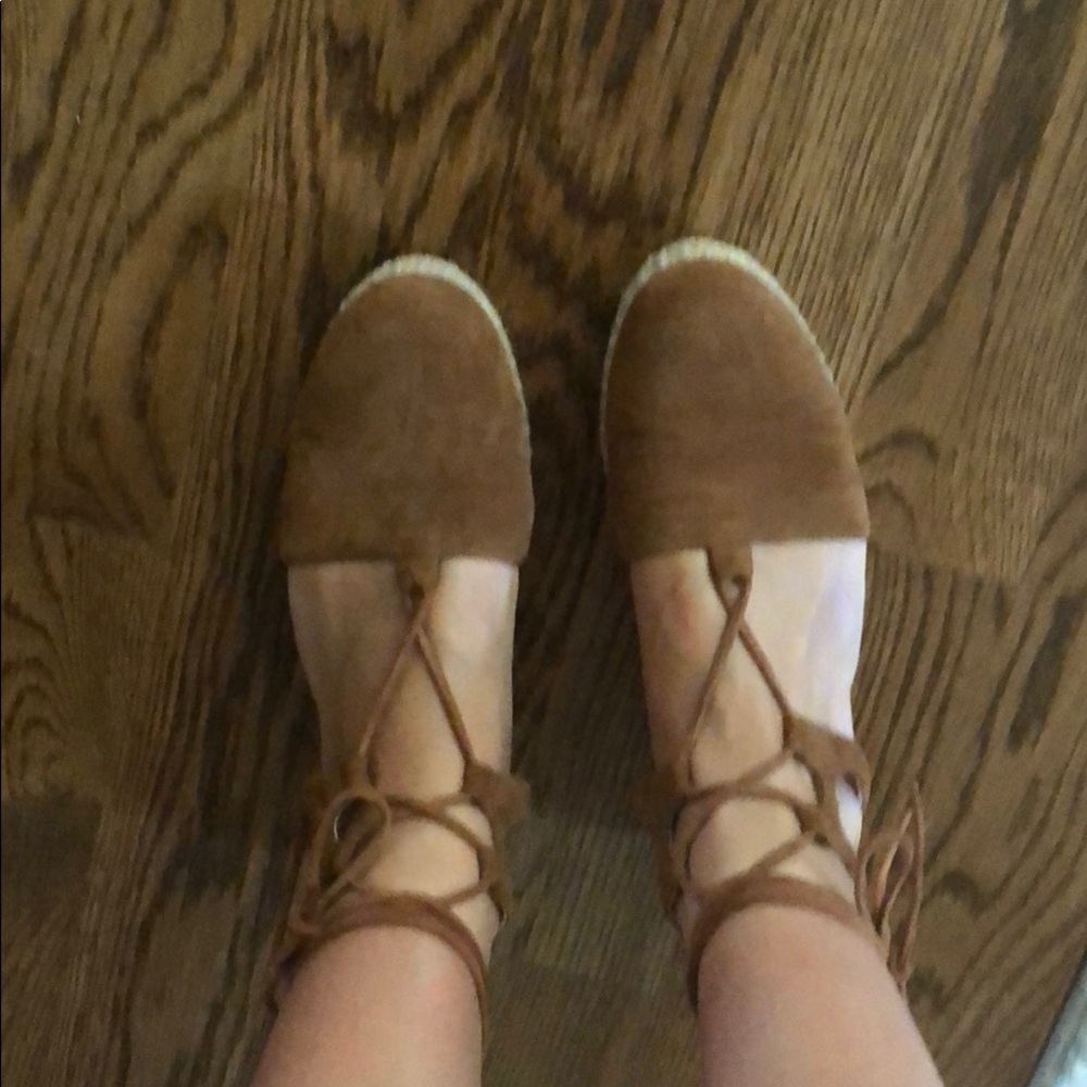 Stuart Weitzman Walk My Way Lace Up Espadrille - image 5